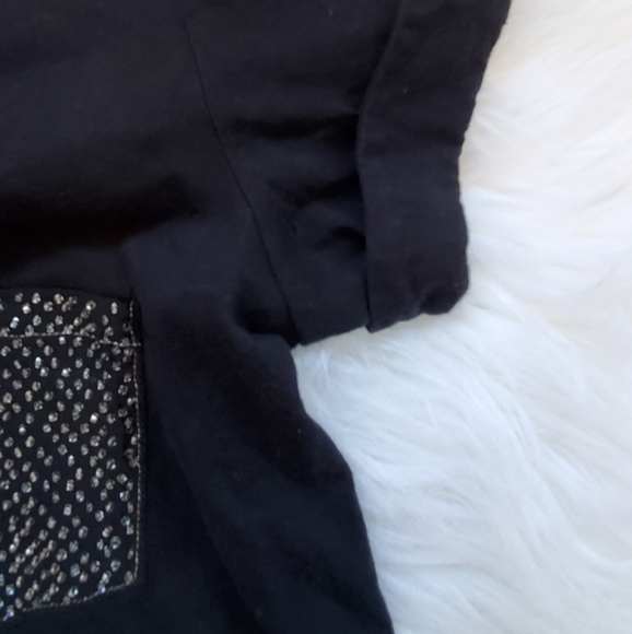 Armani Exchange beaded sheer back top - Picture 3 of 5